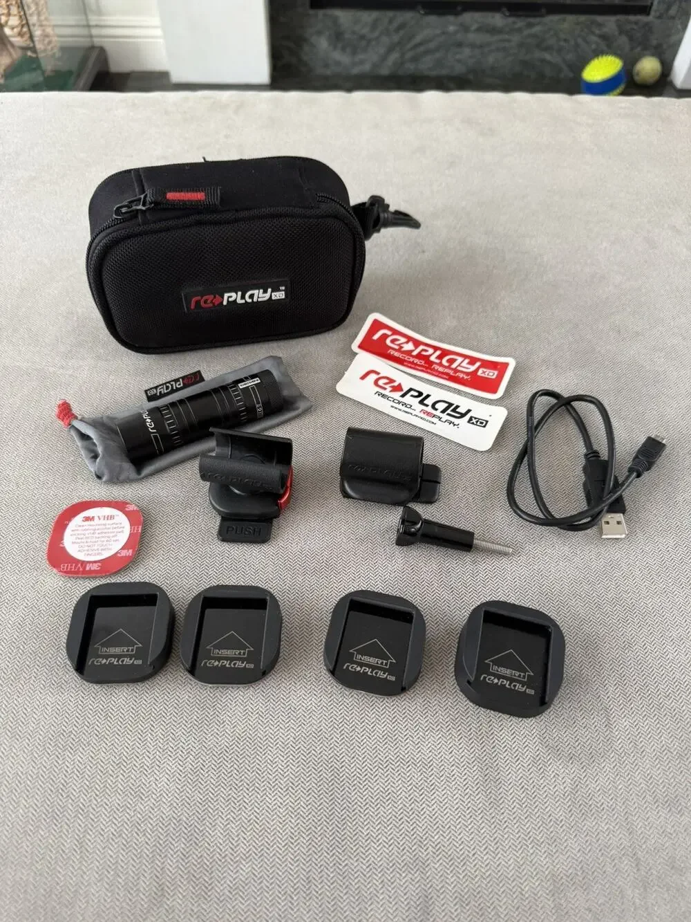 rexplay XD Action Camera Kit | Ready to Use w/ Mounts & Case